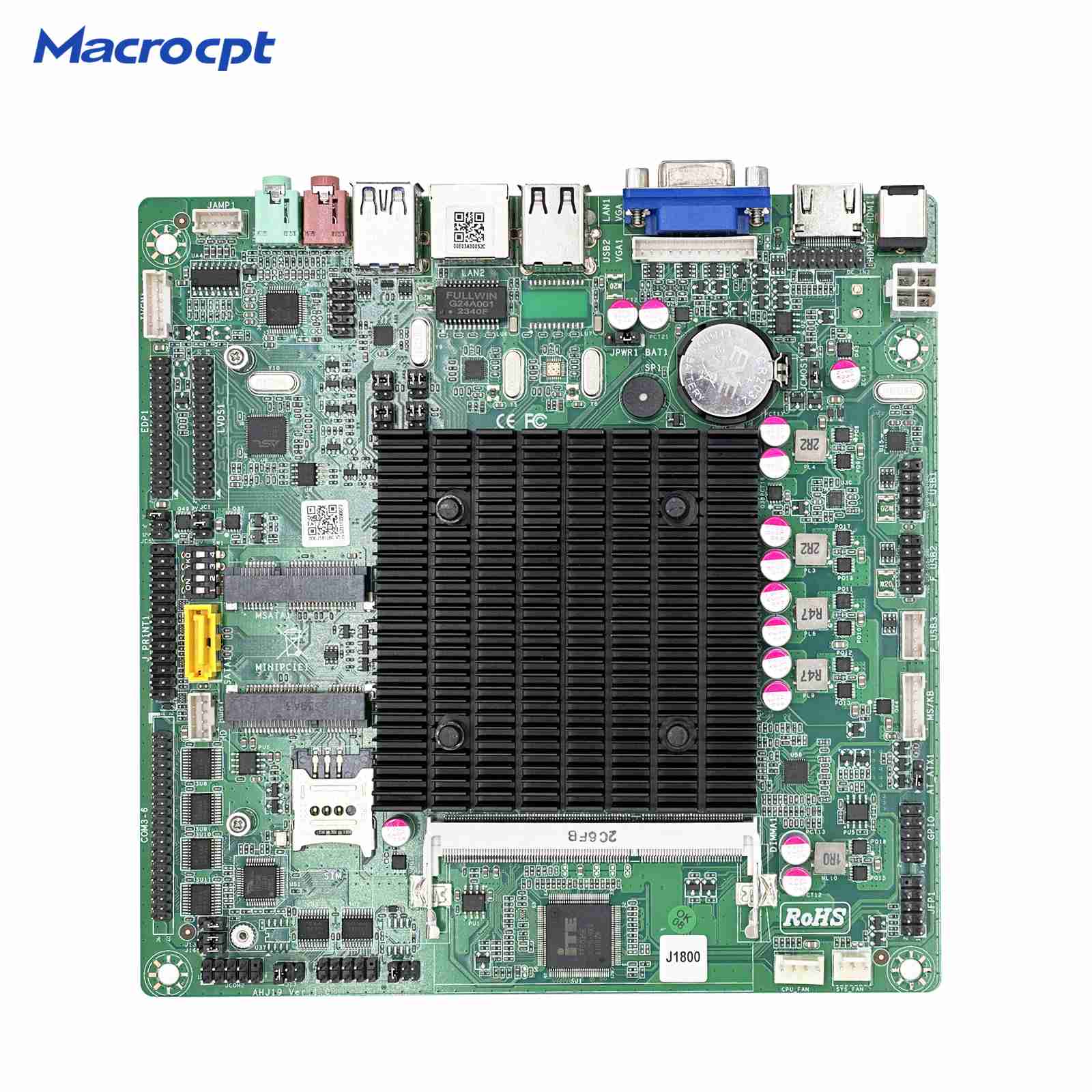 ITX-J181L6C  V1.0 J1800工控主板